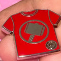 2024 - Thor - Marvel - Hidden Disney Tshirt - Disneyland - Pin