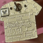 2024 - Thor - Marvel - Hidden Disney Tshirt - Disneyland - Pin