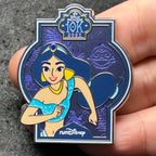 2025 - Jasmine - 10k - runDisney - Princess Marathon Week - LR - Disney Pin
